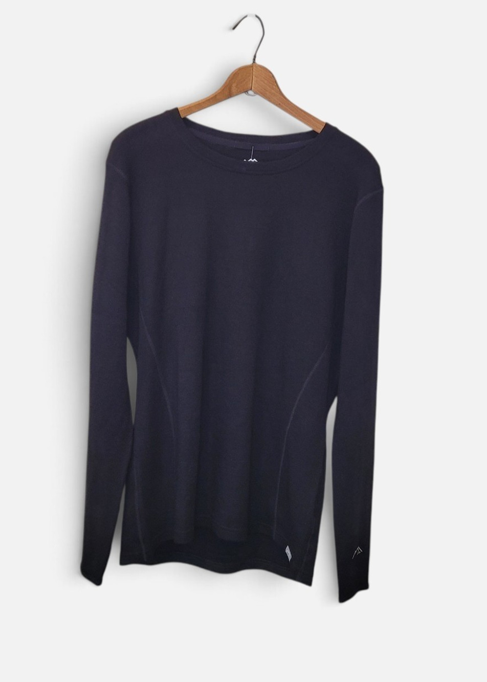 Merino Tech Womens Black Merino 250 Wool Long Sleeve Base Layer Top Size XL NEW